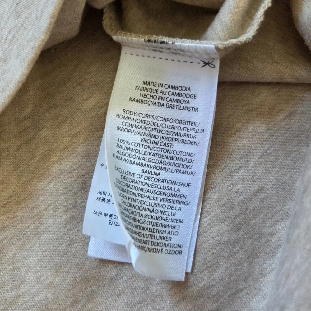 Ralph Lauren Polo Shirt Mens XXL Tan Embroidered Pony Logo Preppy Classic